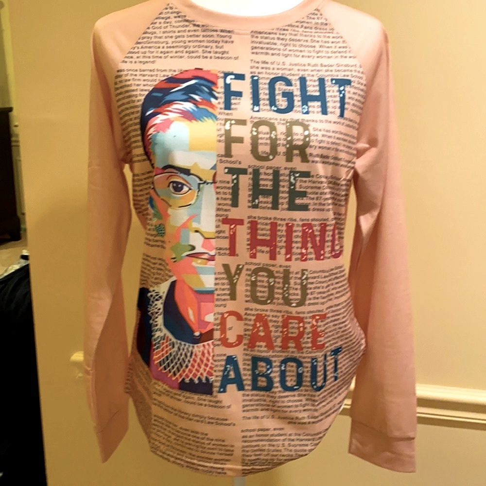 COPY - Ruth Bader Ginsburg long sleeve shirt size Med - Picture 3 of 4